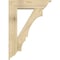 Ekena Millwork Balboa Traditional Rough Sawn Bracket w/ Offset Brace, Douglas Fir, 8"W x 30"D x 42"H BKT0806X30X42BOA01RDF - alternate 3